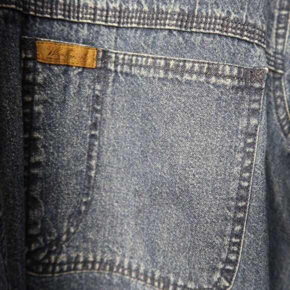 Men's Woolrich Denim Shirt Jacket Size Large - Picture 6 of 10